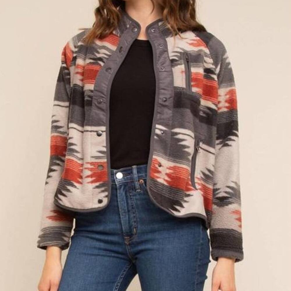 Thread & Supply Braxton Jacket Large Western Aztec - image 1